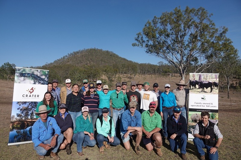 This picture showing the group of CRATER' researchers and students.